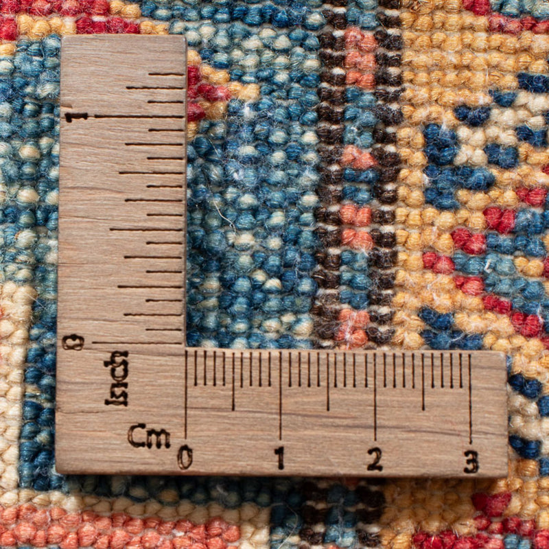 Biegacz Dywan Ziegler - Kazak - 307 x 78 cm - ciemny beż