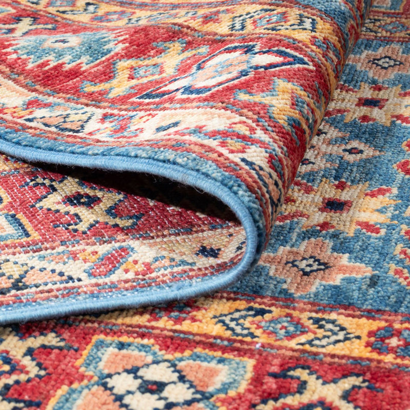 Biegacz Dywan Ziegler - Kazak - 313 x 74 cm - ciemny beż