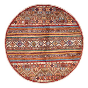 Dywan Ziegler - Shal okrągły  - 137 x 145 cm - wielokolorowy