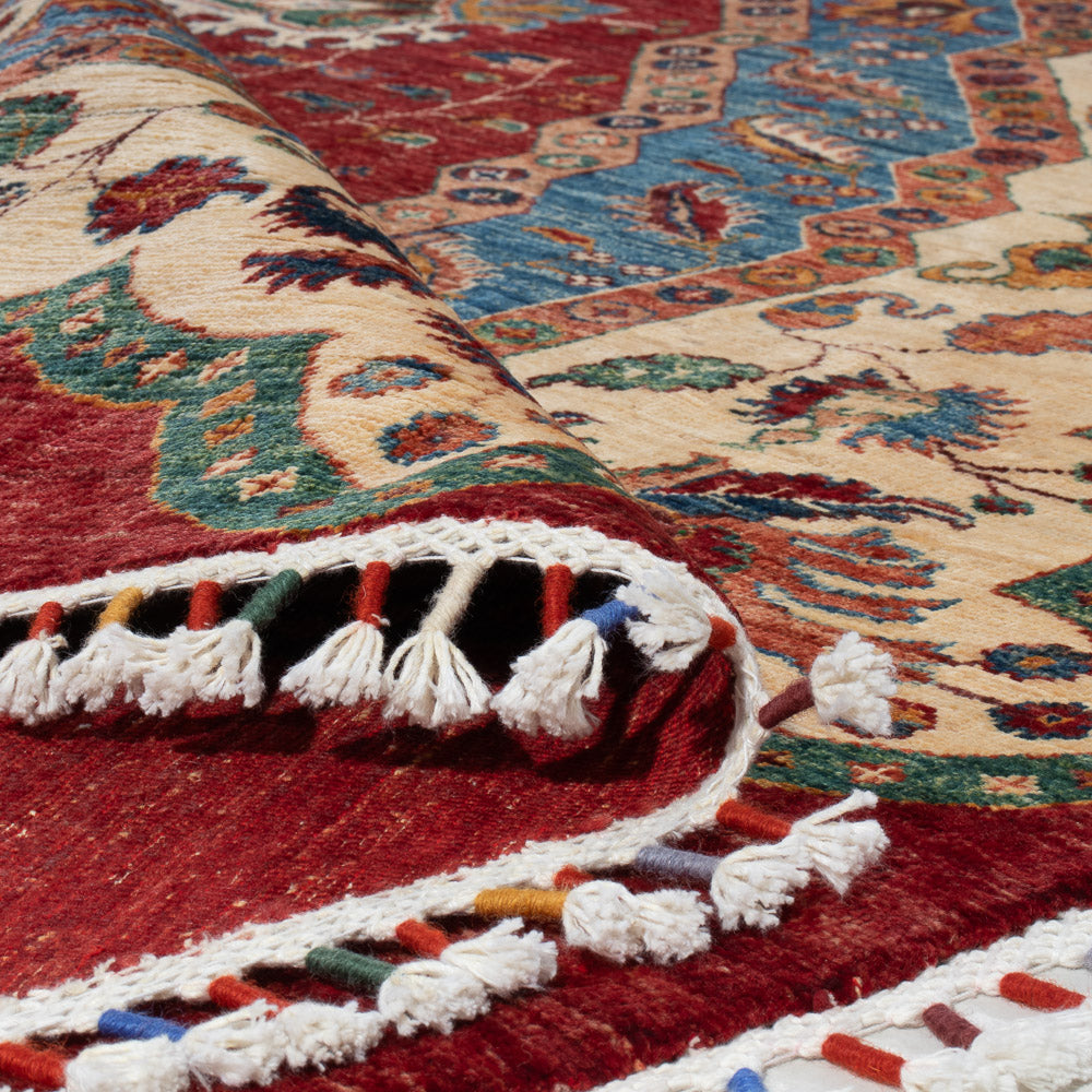 Dywan Ziegler - Kazak okrągły  - 302 x 297 cm - wielokolorowy