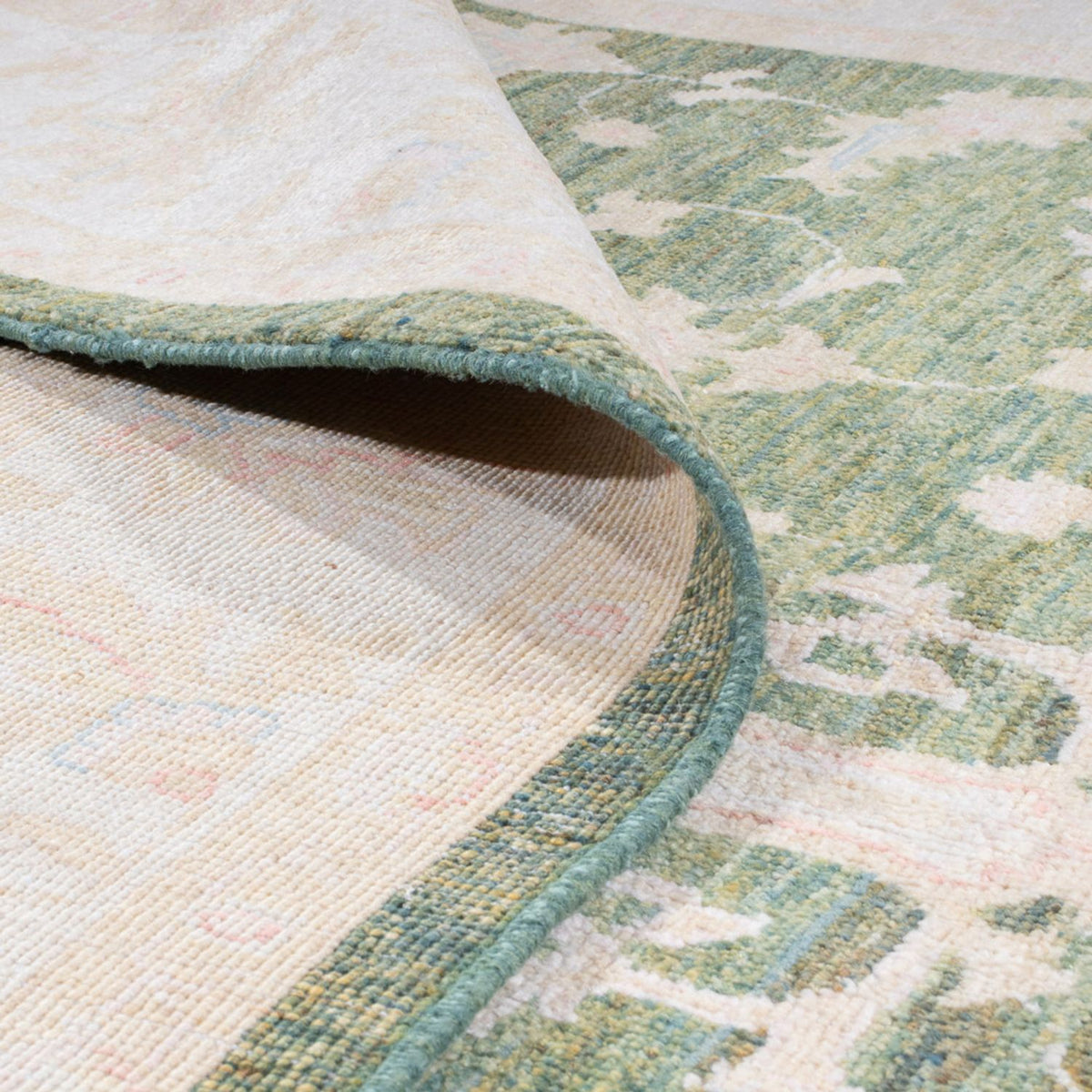 Dywan Zieglera - 237 x 176 cm - zielona