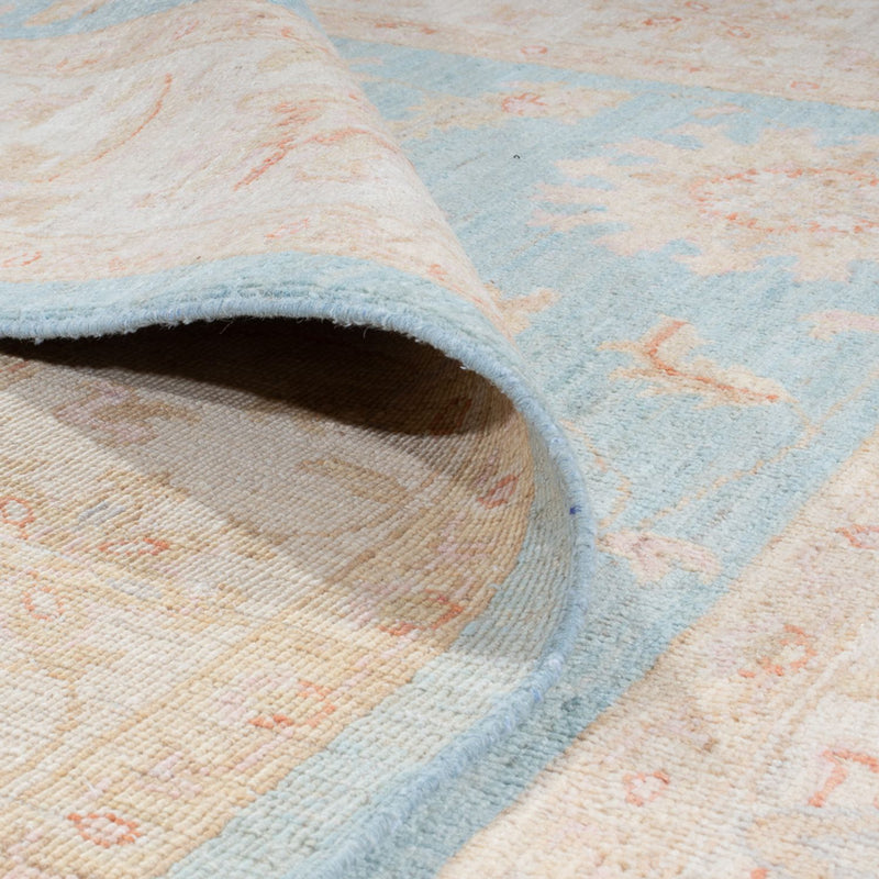 Dywan Zieglera - 235 x 177 cm - jasnoniebieski