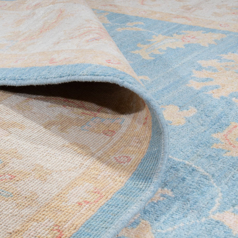 Dywan Zieglera - 240 x 173 cm - niebieski