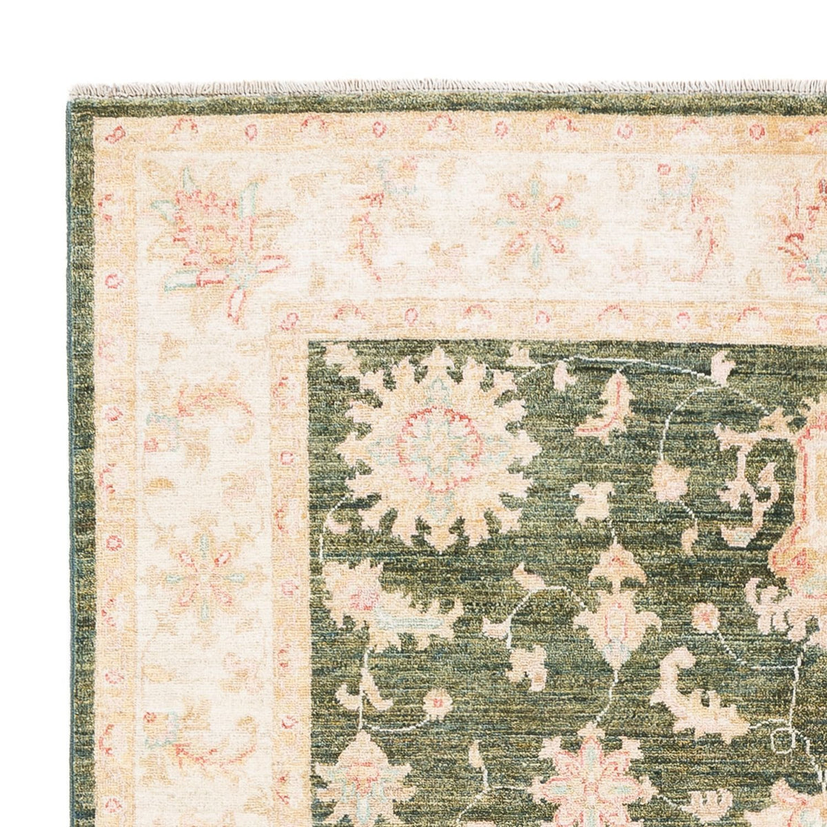 Dywan Zieglera - 240 x 170 cm - zielona