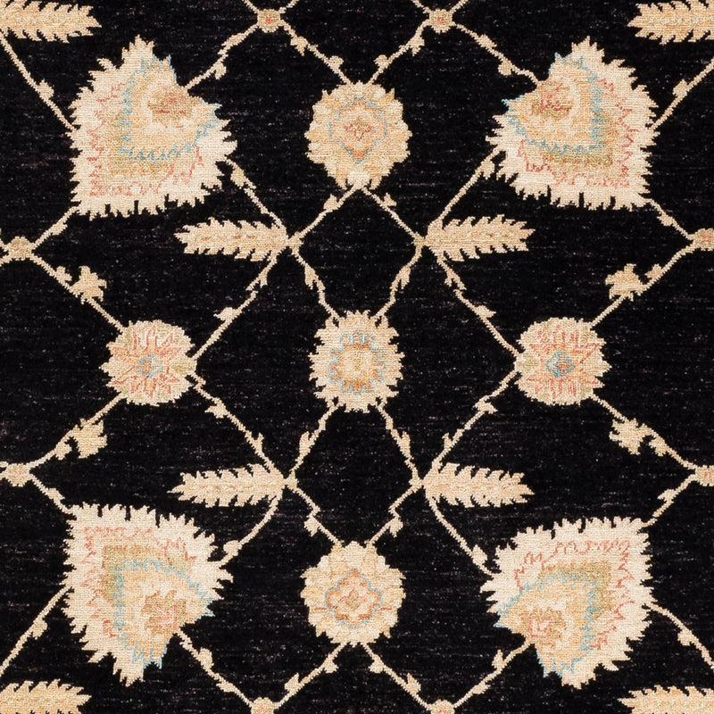 Dywan Zieglera - 244 x 175 cm - czarny