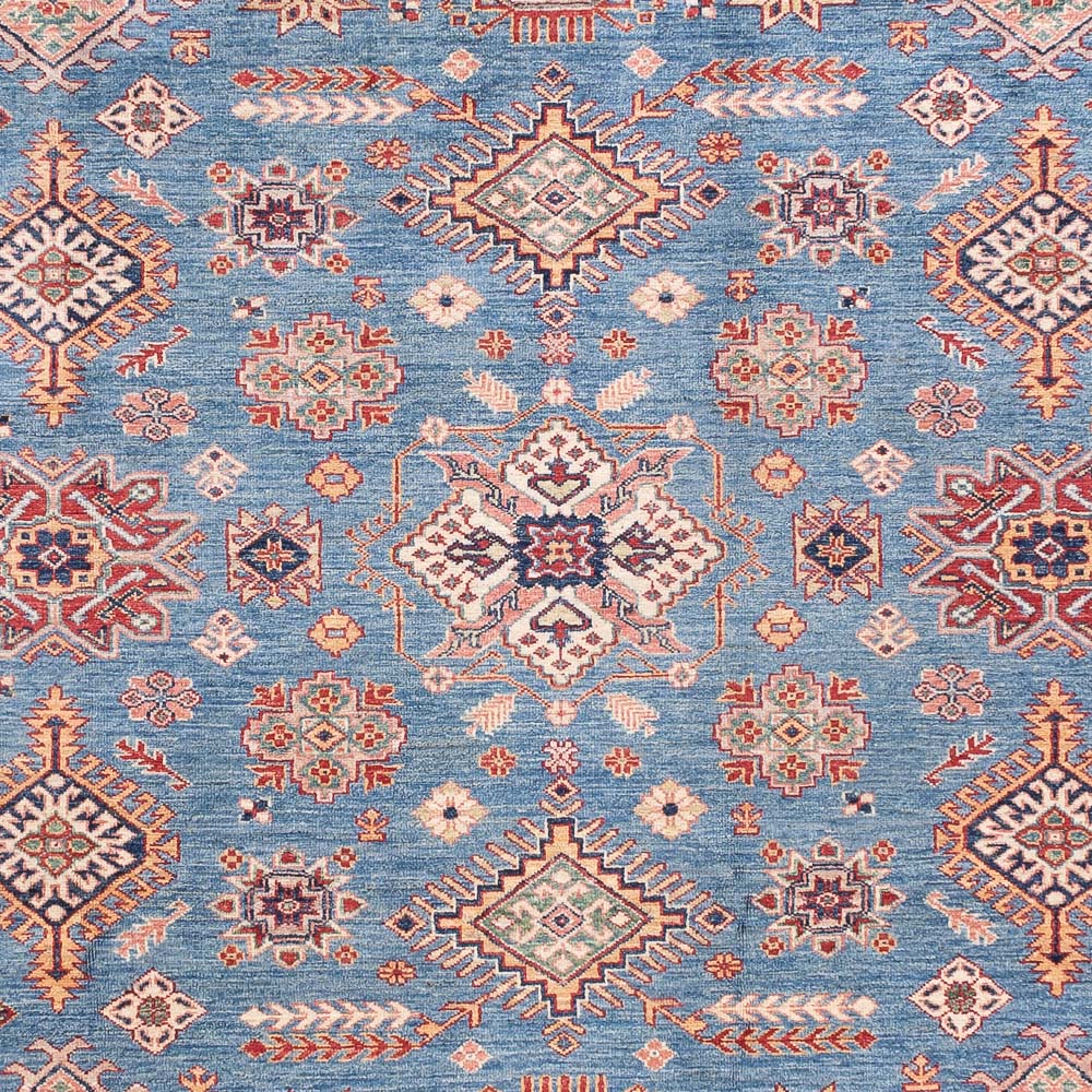 Dywan Ziegler - Kazak - 300 x 244 cm - jasnoniebieski