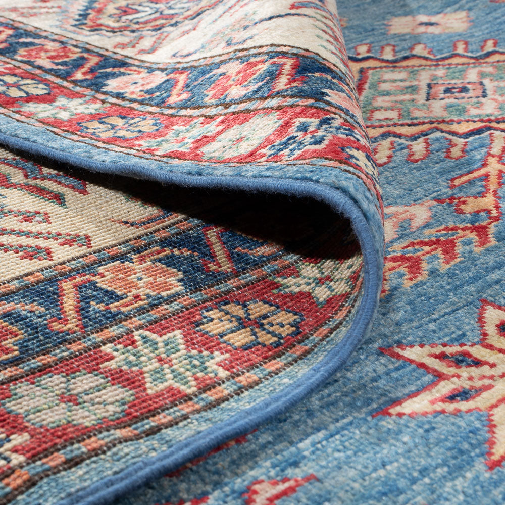 Dywan Ziegler - Kazak - 300 x 244 cm - jasnoniebieski