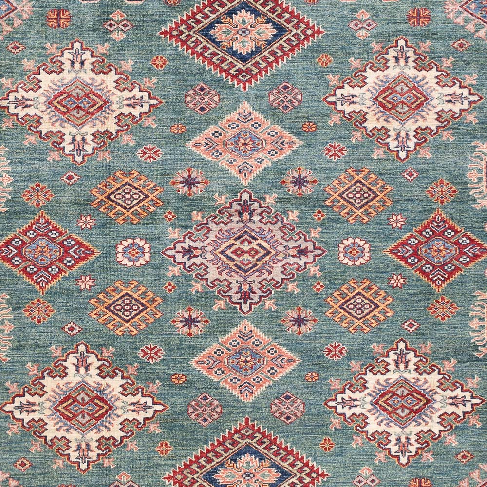 Dywan Ziegler - Kazak - 304 x 245 cm - jasnozielony