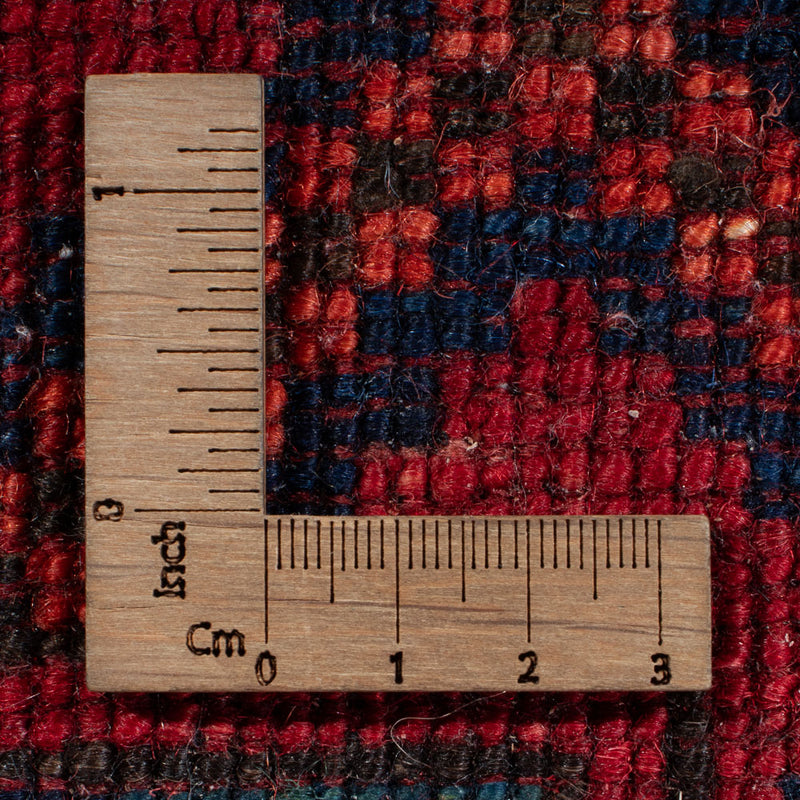 Afgański dywan - Kunduz - 312 x 258 cm - czerwony