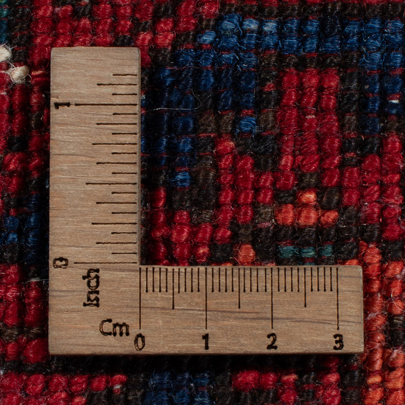 Afgański dywan - Kunduz - 313 x 259 cm - czerwony