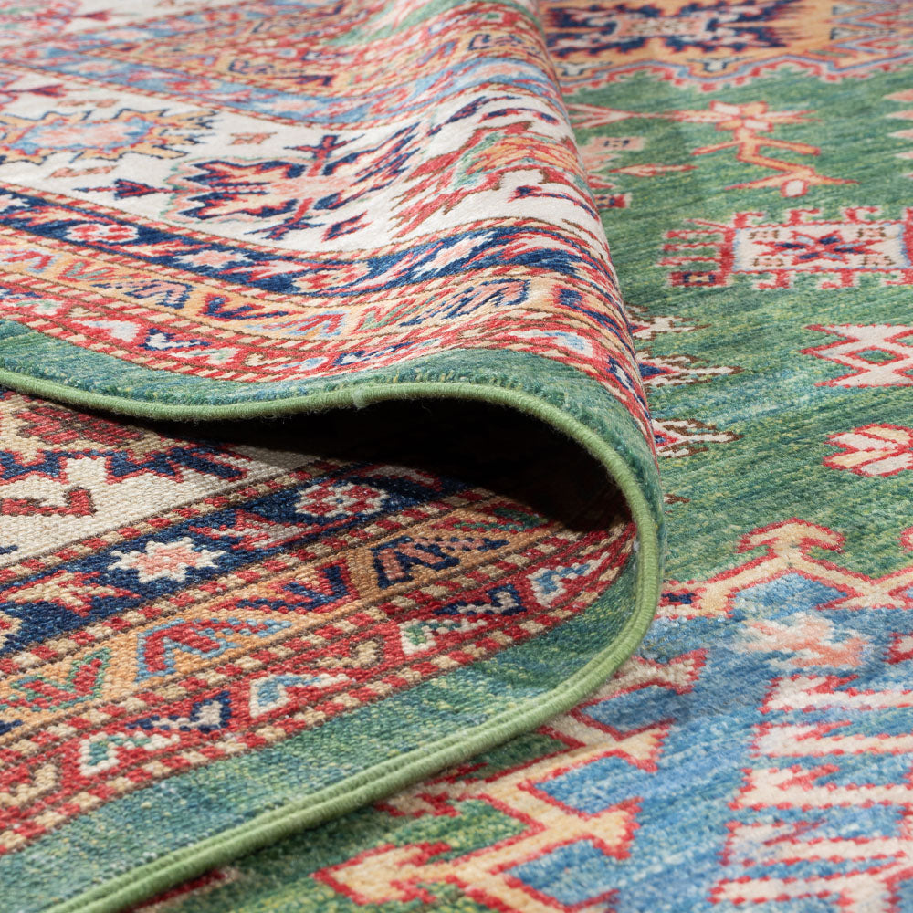 Dywan Ziegler - Kazak - 310 x 245 cm - zielona