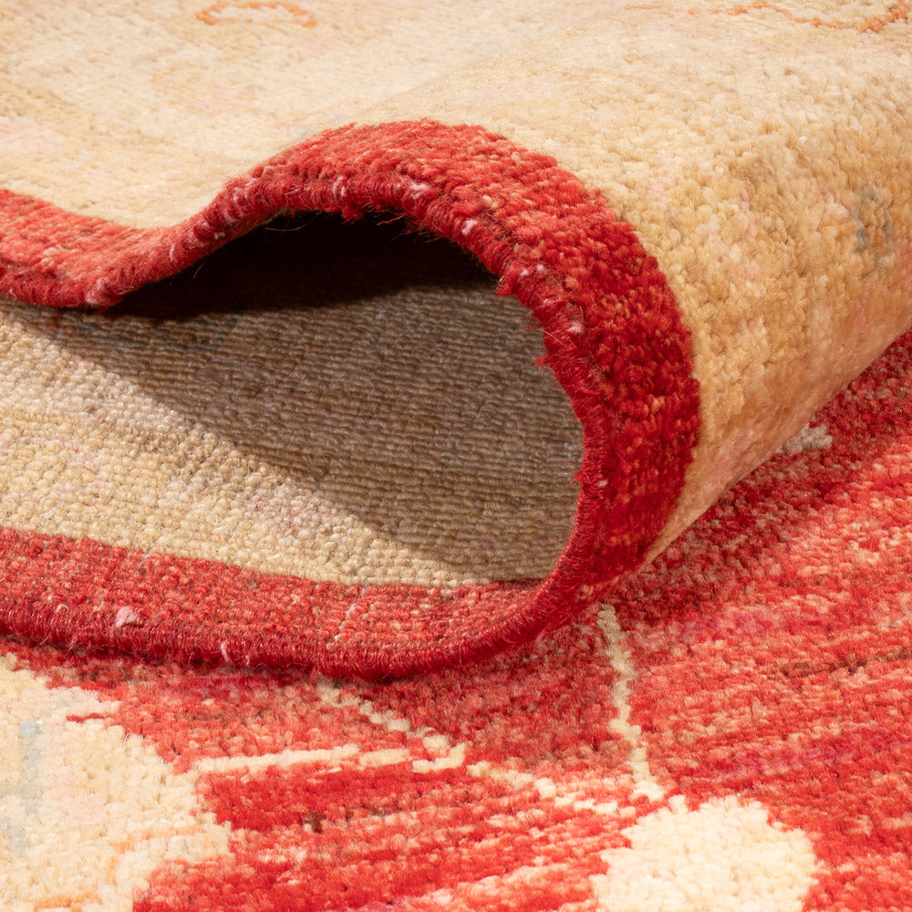 Dywan Zieglera - 210 x 152 cm - czerwony