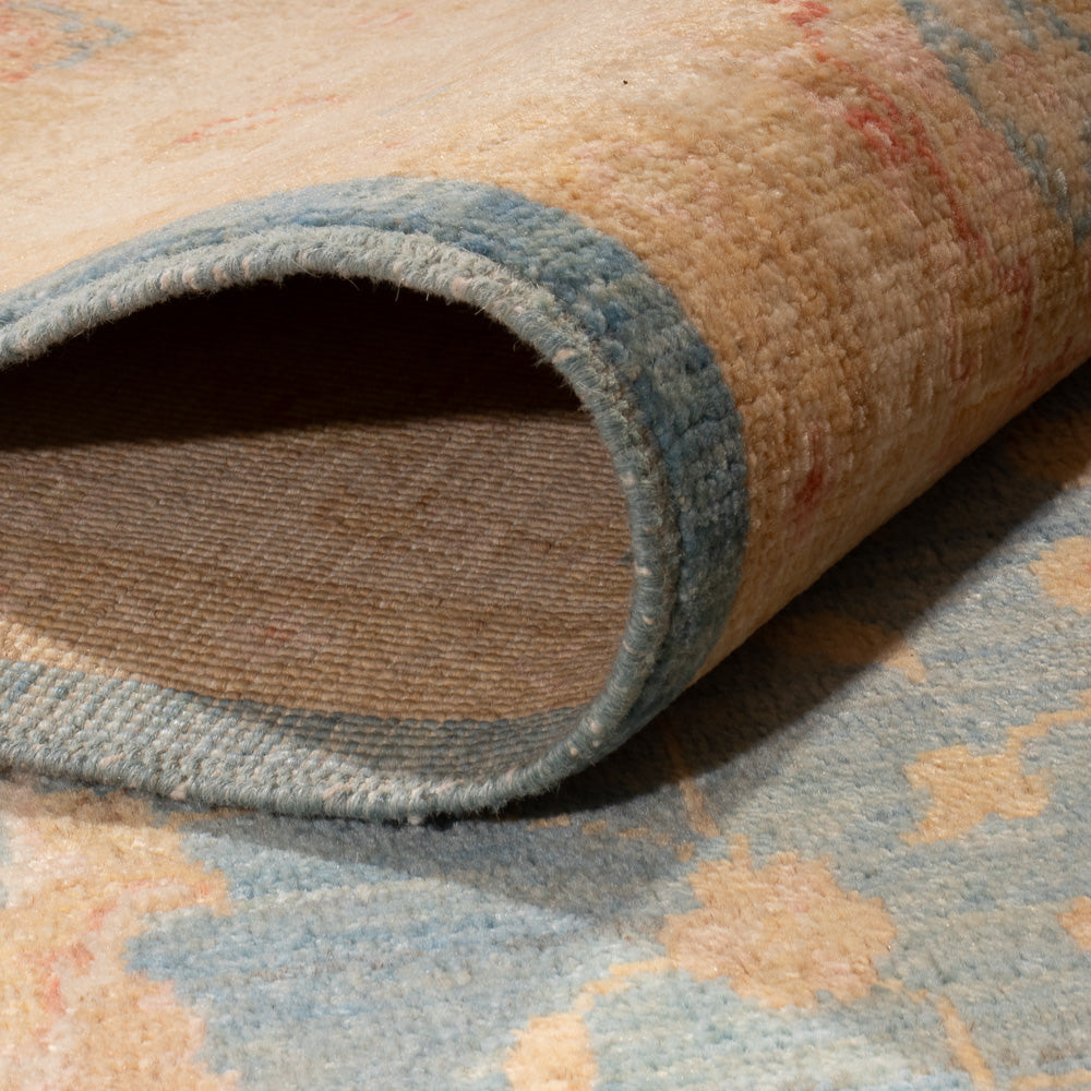 Dywan Zieglera - 205 x 150 cm - jasnoniebieski