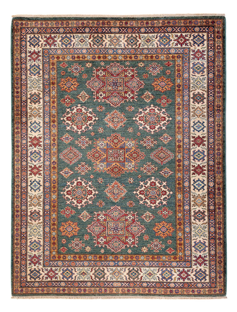 Dywan Ziegler - Kazak - 202 x 153 cm - zielona