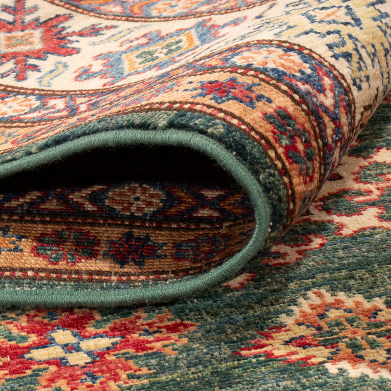 Dywan Ziegler - Kazak - 202 x 153 cm - zielona