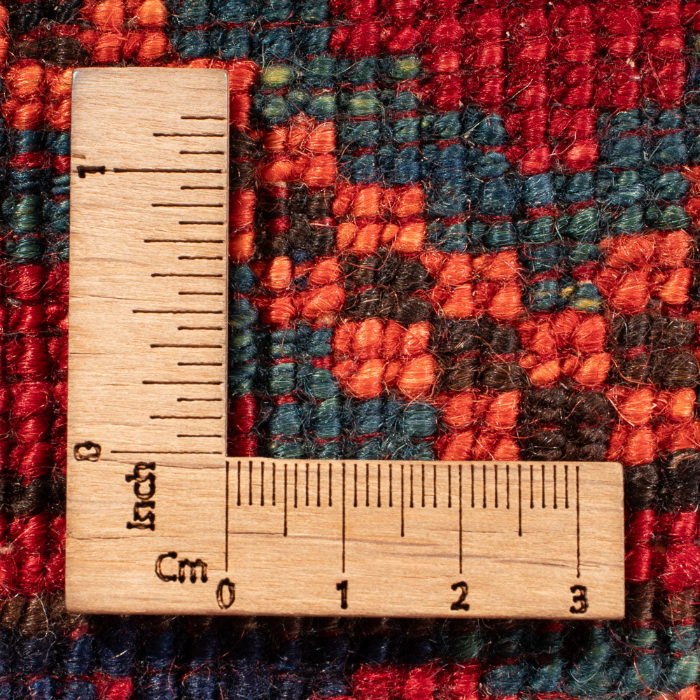 Afgański dywan - Kunduz - 199 x 149 cm - czerwony