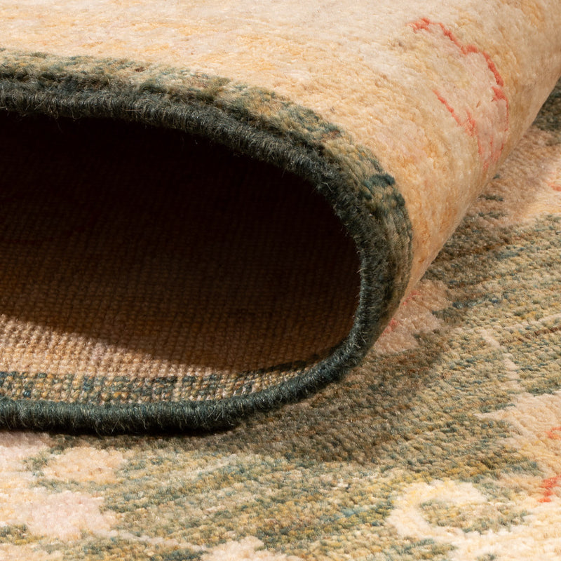 Dywan Zieglera - 202 x 155 cm - oliwkowa zieleń