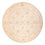 Dywan Zieglera okrągły  - 200 x 199 cm - beżowy
