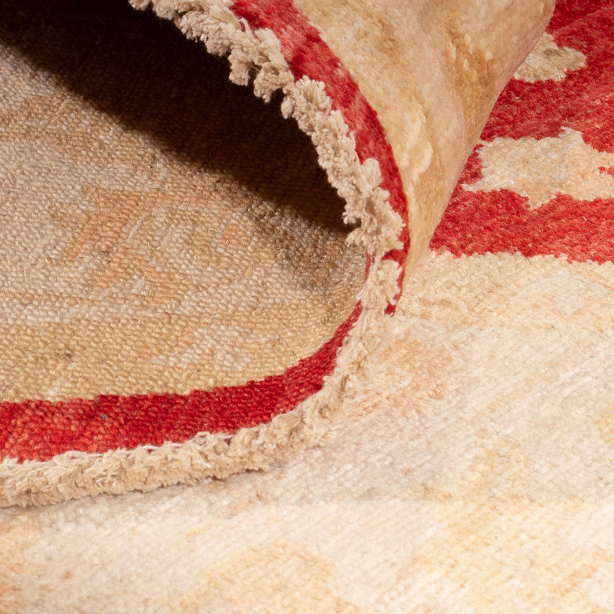 Dywan Zieglera okrągły  - 201 x 200 cm - czerwony