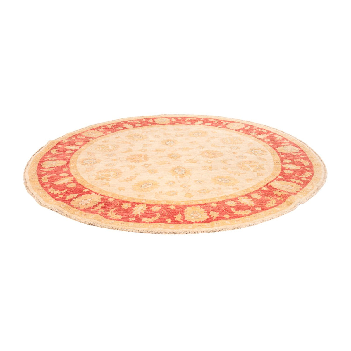 Dywan Zieglera okrągły  - 203 x 198 cm - beżowy