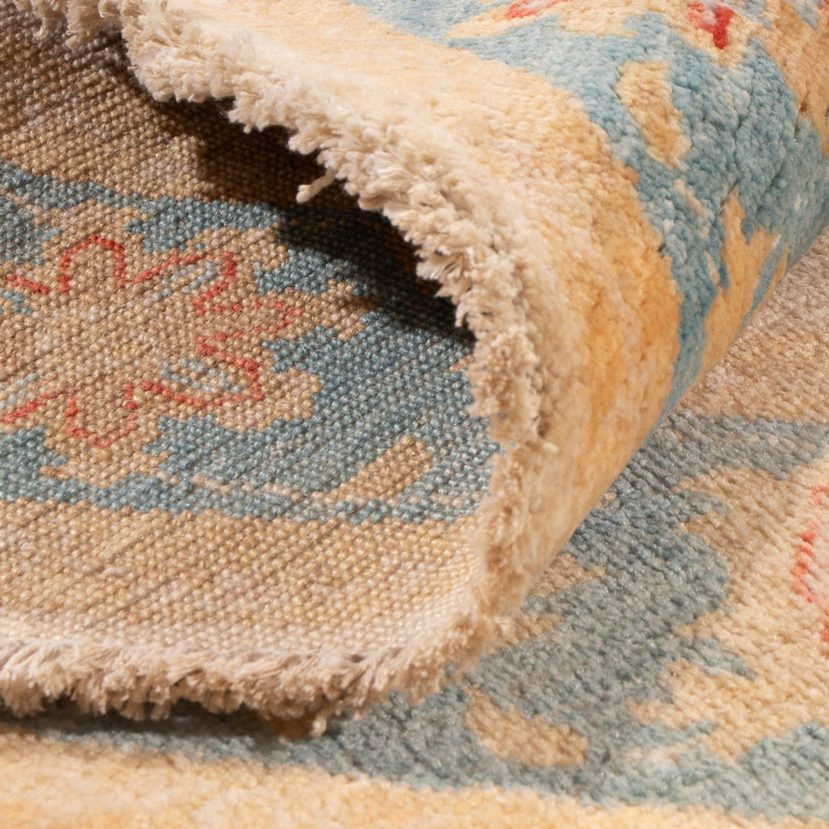 Dywan Zieglera okrągły  - 148 x 147 cm - beżowy