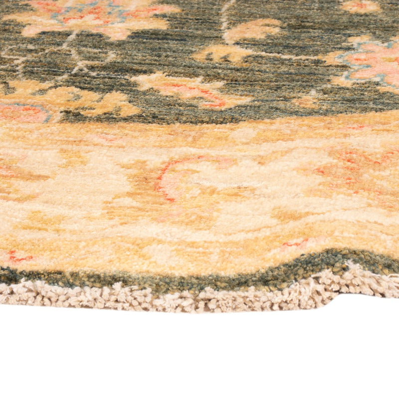 Dywan Zieglera okrągły  - 154 x 150 cm - zielona