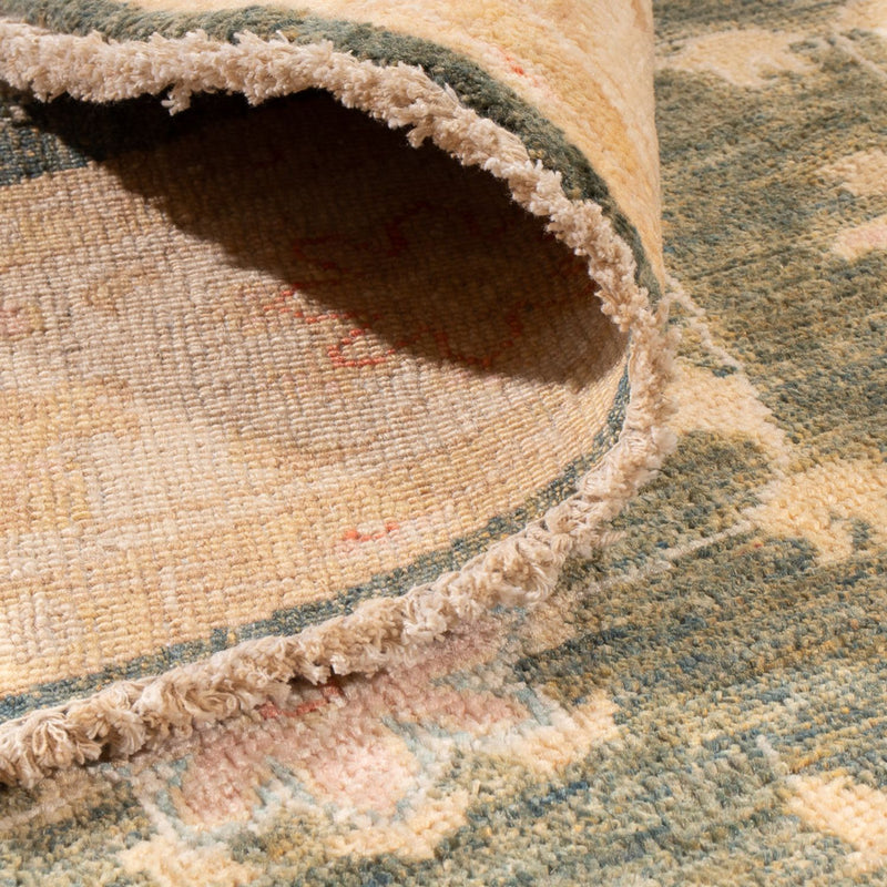 Dywan Zieglera okrągły  - 154 x 150 cm - zielona