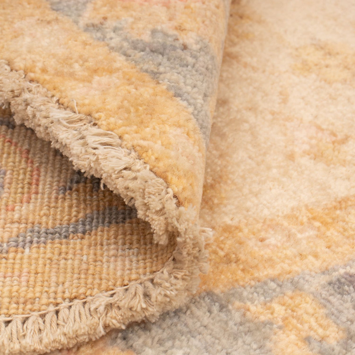 Dywan Zieglera okrągły  - 94 x 97 cm - beżowy