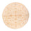 Dywan Zieglera okrągły  - 200 x 198 cm - beżowy