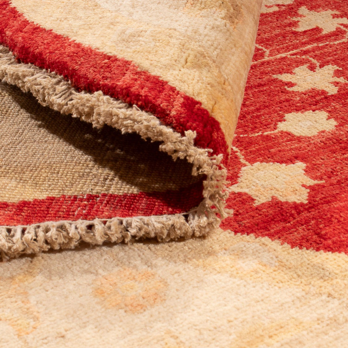 Dywan Zieglera okrągły  - 200 x 194 cm - czerwony