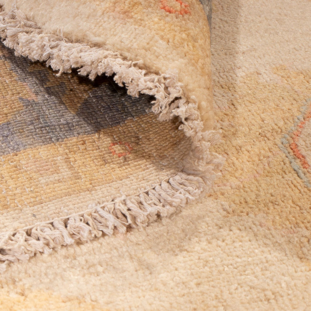 Dywan Zieglera okrągły  - 202 x 200 cm - beżowy