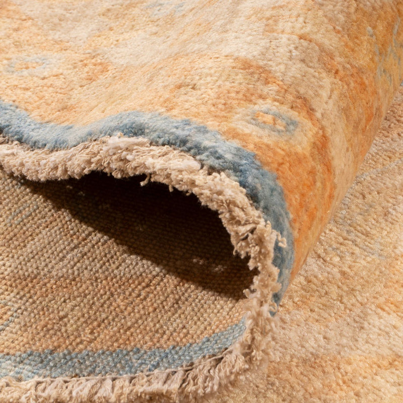 Dywan Zieglera okrągły  - 200 x 200 cm - niebieski