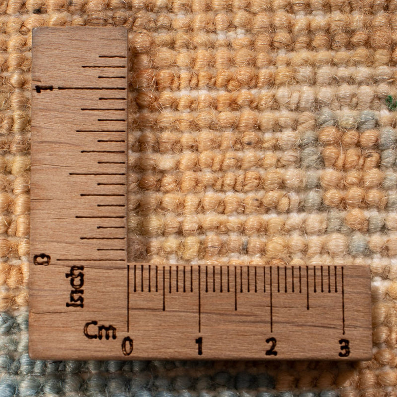 Dywan Zieglera okrągły  - 200 x 200 cm - niebieski