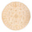 Dywan Zieglera okrągły  - 149 x 148 cm - beżowy