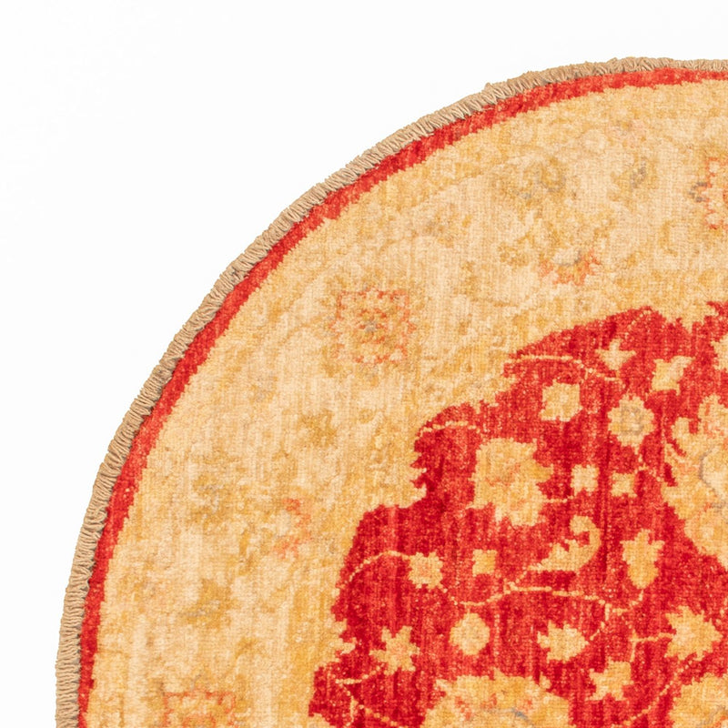 Dywan Zieglera okrągły  - 96 x 99 cm - czerwony