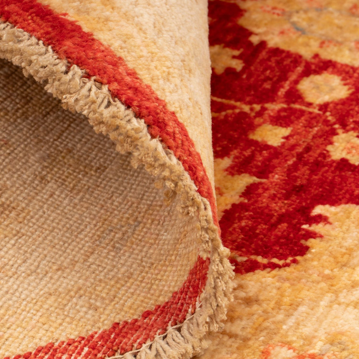 Dywan Zieglera okrągły  - 96 x 99 cm - czerwony