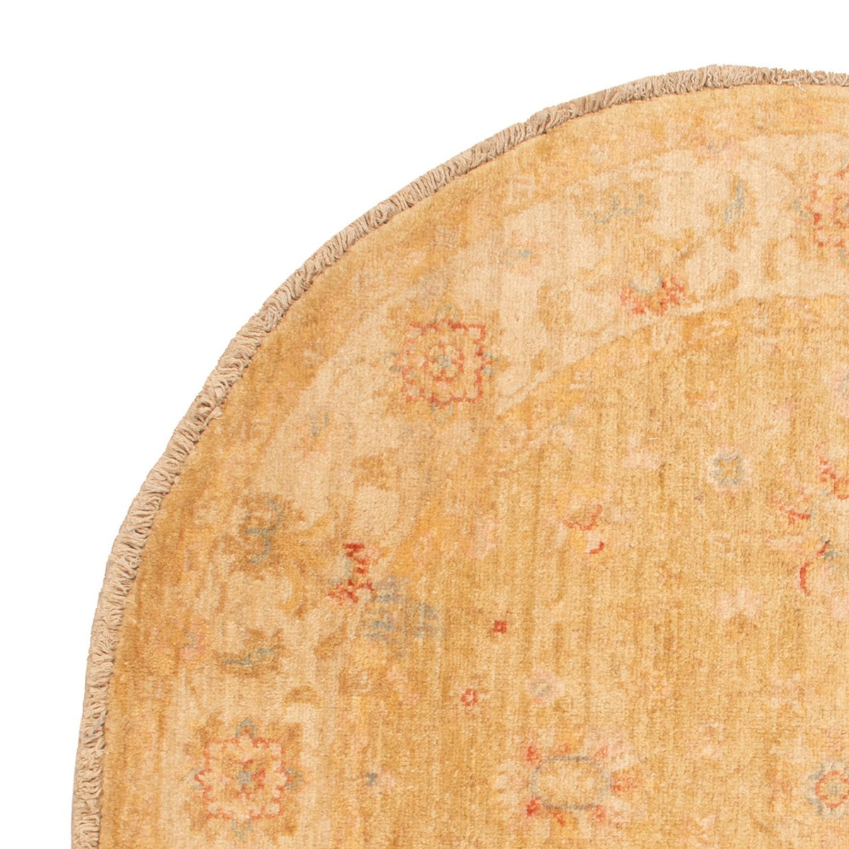 Dywan Zieglera okrągły  - 95 x 98 cm - beżowy