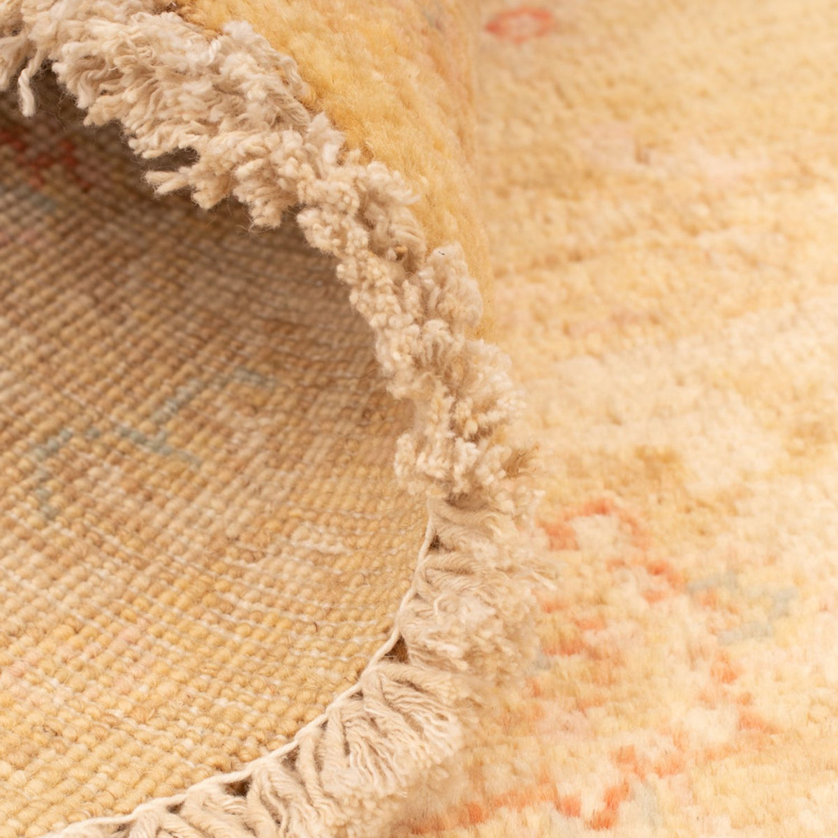 Dywan Zieglera okrągły  - 95 x 98 cm - beżowy