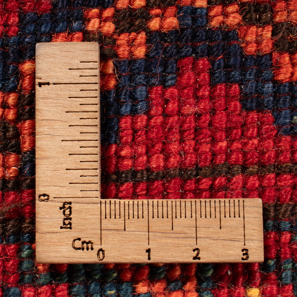 Afgański dywan - Kunduz - 205 x 158 cm - czerwony