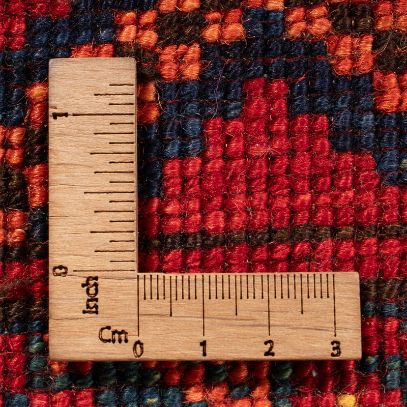 Afgański dywan - Kunduz - 205 x 158 cm - czerwony