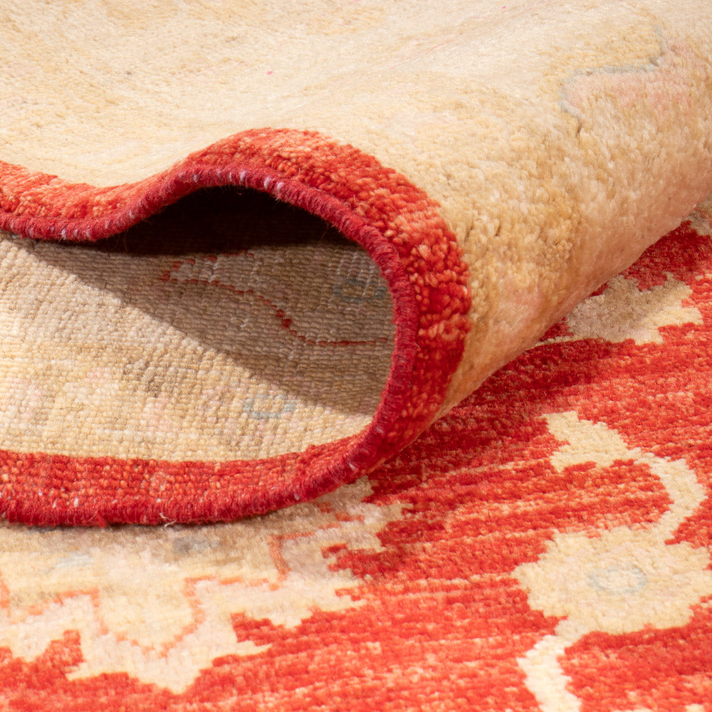 Dywan Zieglera - 201 x 155 cm - czerwony