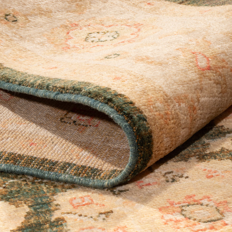 Dywan Zieglera - 198 x 154 cm - oliwkowa zieleń