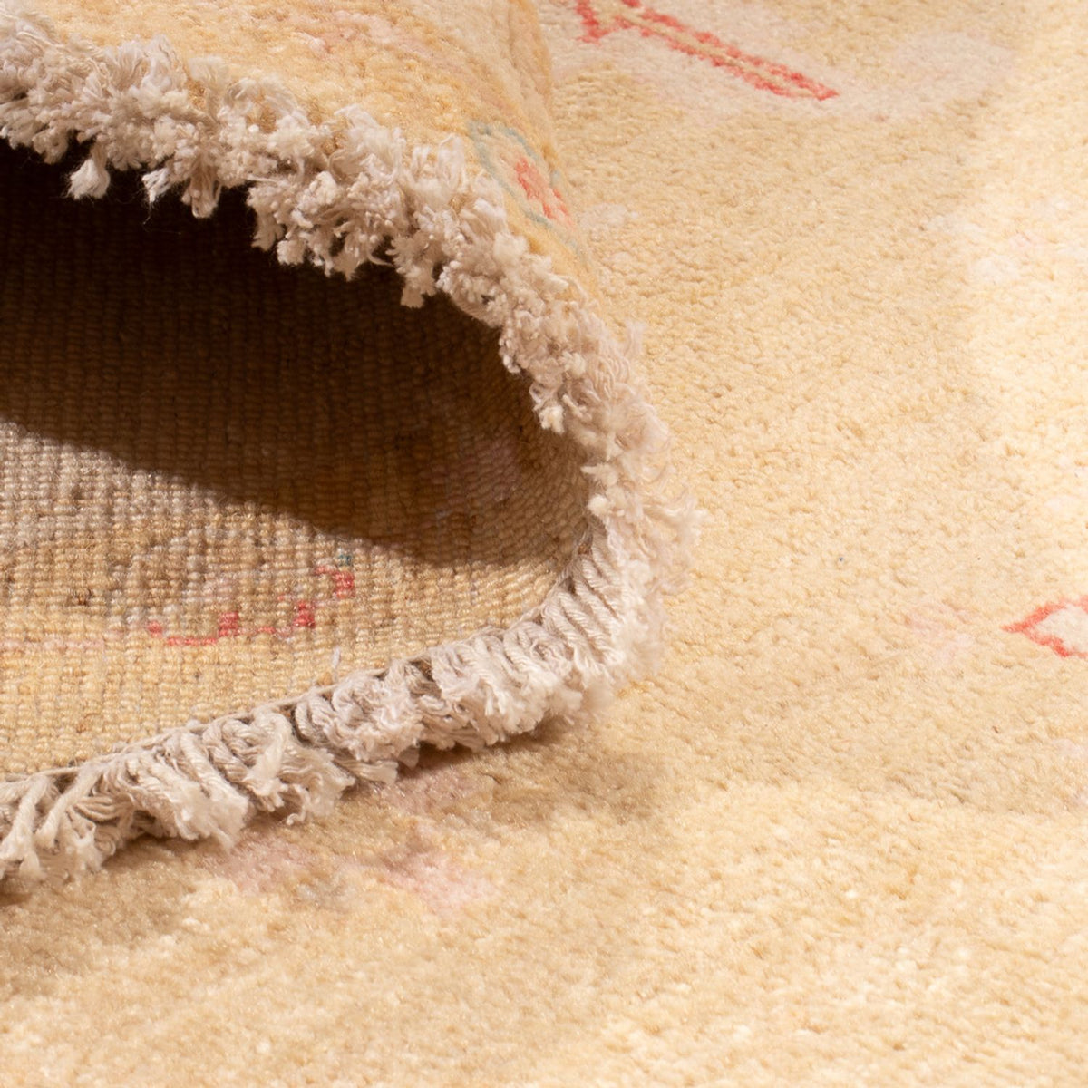 Dywan Zieglera okrągły  - 196 x 197 cm - beżowy