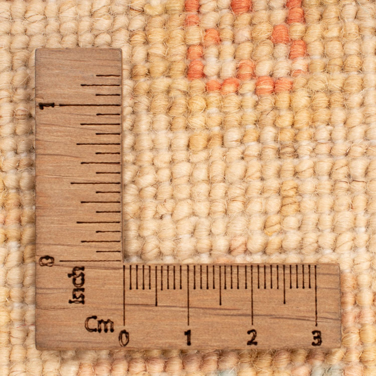 Dywan Zieglera okrągły  - 96 x 100 cm - beżowy