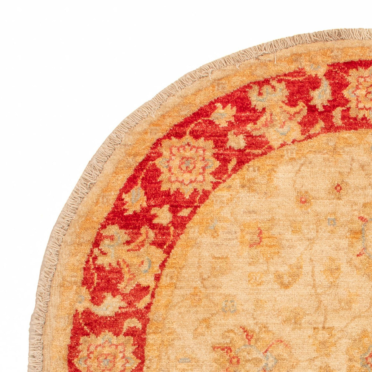 Dywan Zieglera okrągły  - 100 x 99 cm - beżowy