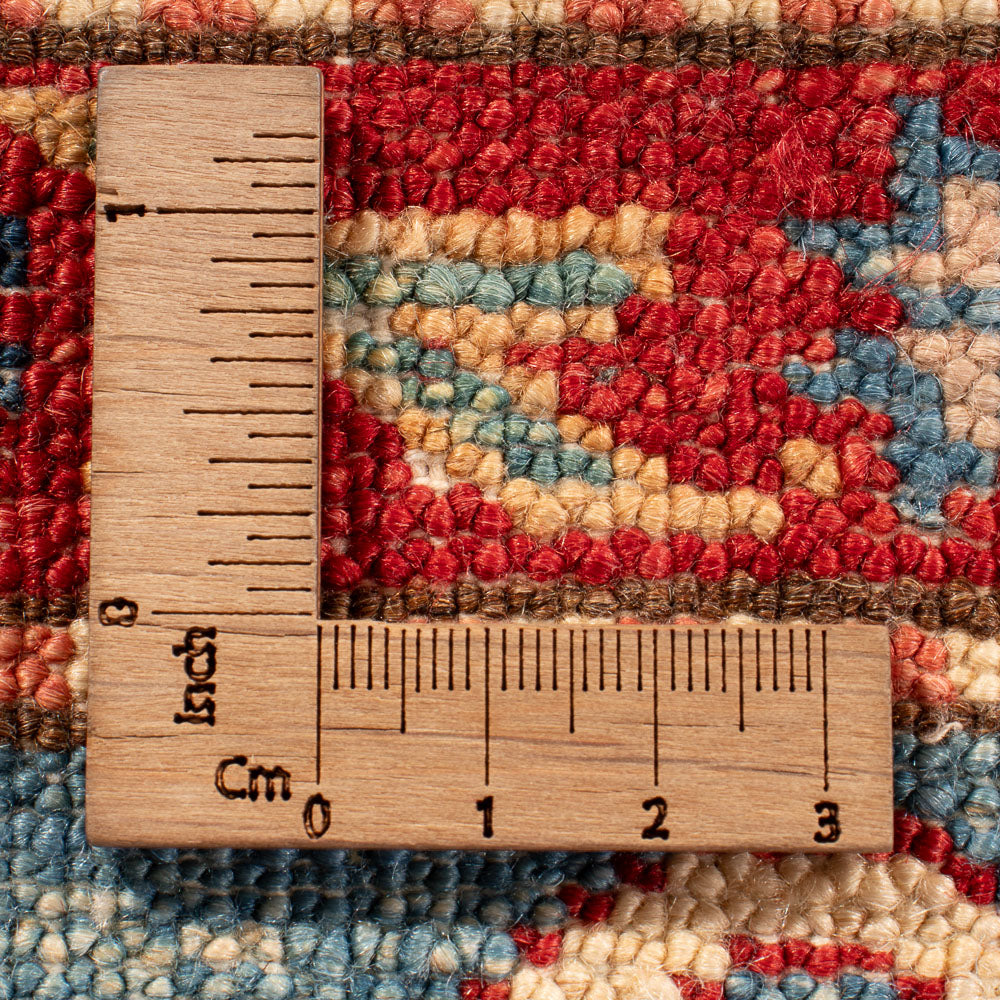 Dywan Ziegler - Kazak - 202 x 149 cm - niebieski