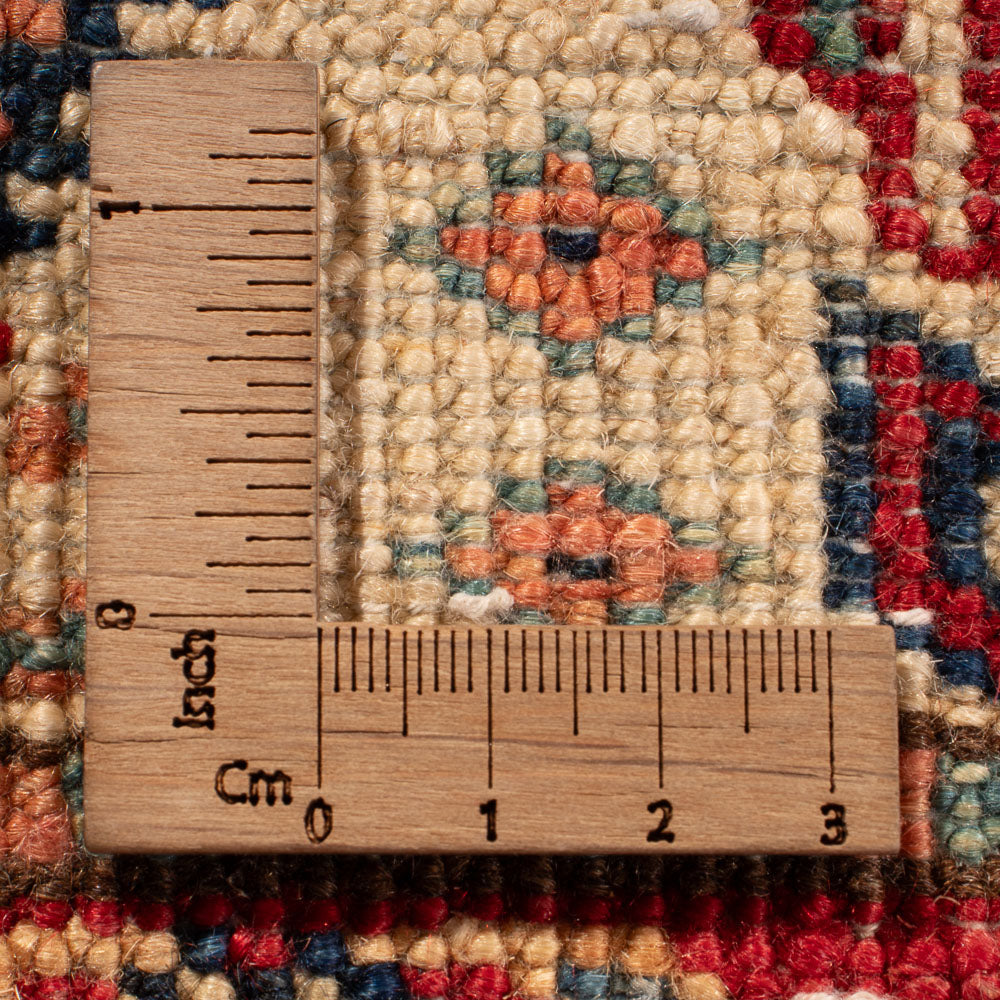 Dywan Ziegler - Kazak - 204 x 146 cm - niebieski