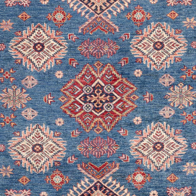 Dywan Ziegler - Kazak - 210 x 147 cm - niebieski
