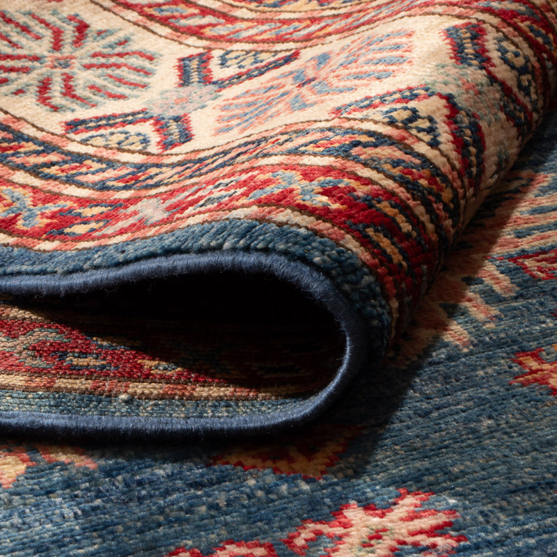 Dywan Ziegler - Kazak - 210 x 147 cm - niebieski