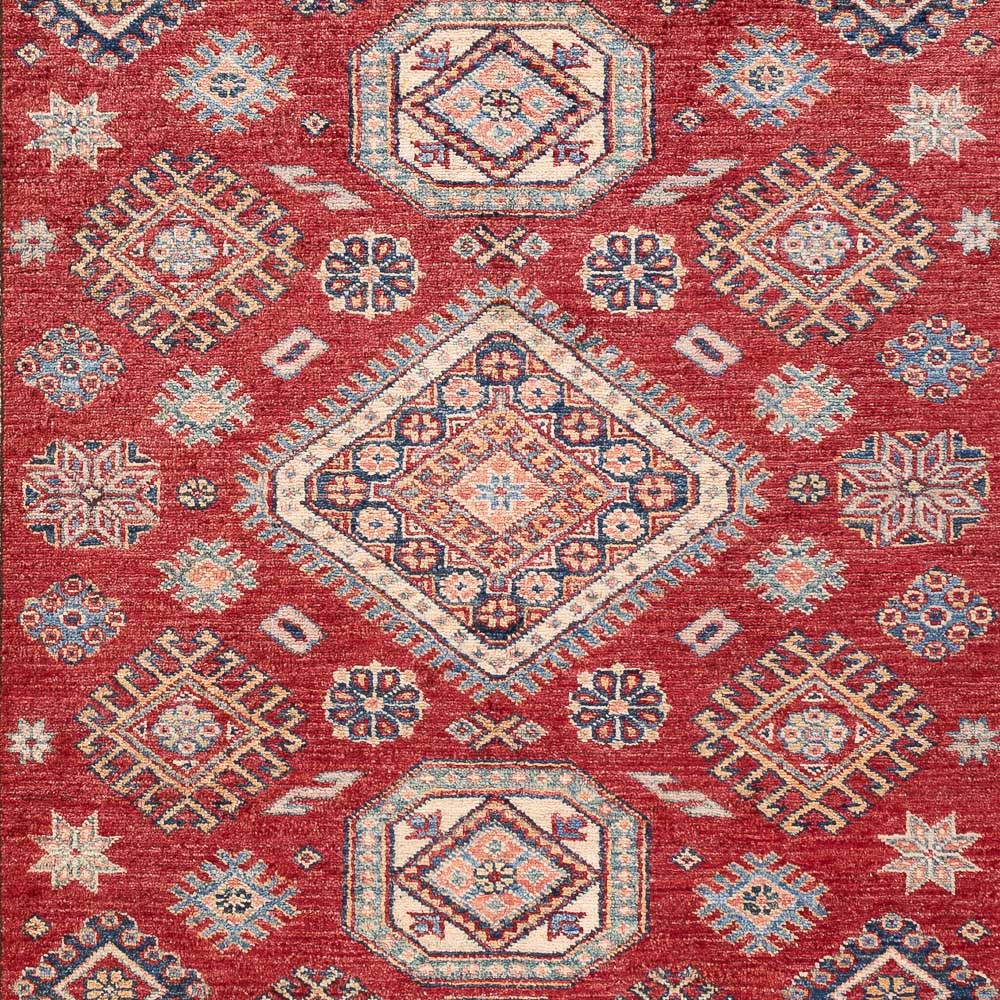 Dywan Ziegler - Kazak - 206 x 149 cm - czerwony